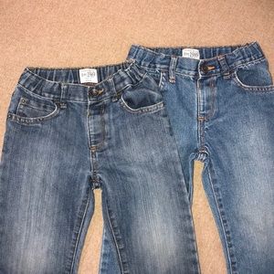 👖2 pair 4T Children’s Place STRAIGHT leg jeans👖